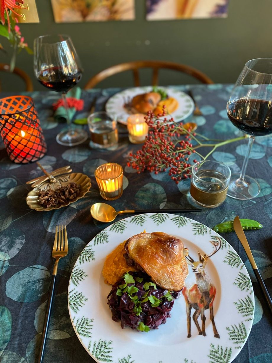 Dinerbord hert Festive Season - Image 3