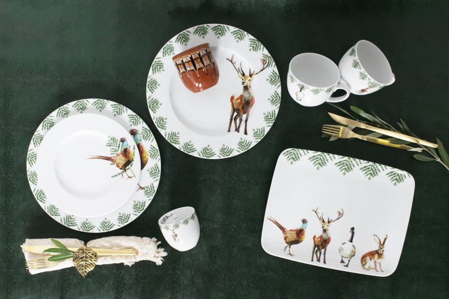 Dinerbord hert Festive Season - Image 2
