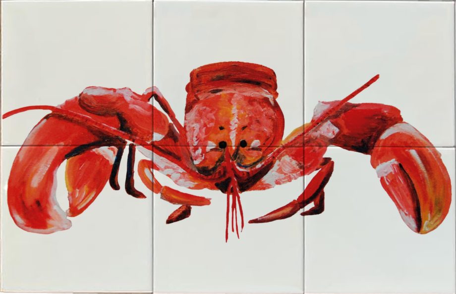 Tegeltableau Kreeft Klein - Image 2