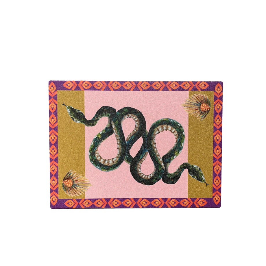 Placemat Sizzling Snake